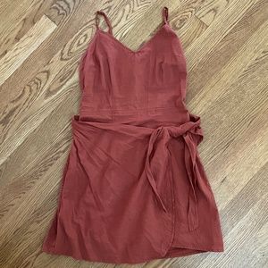 Abercrombie & Fitch Sleeveless Wrap Mini Dress - Size Small